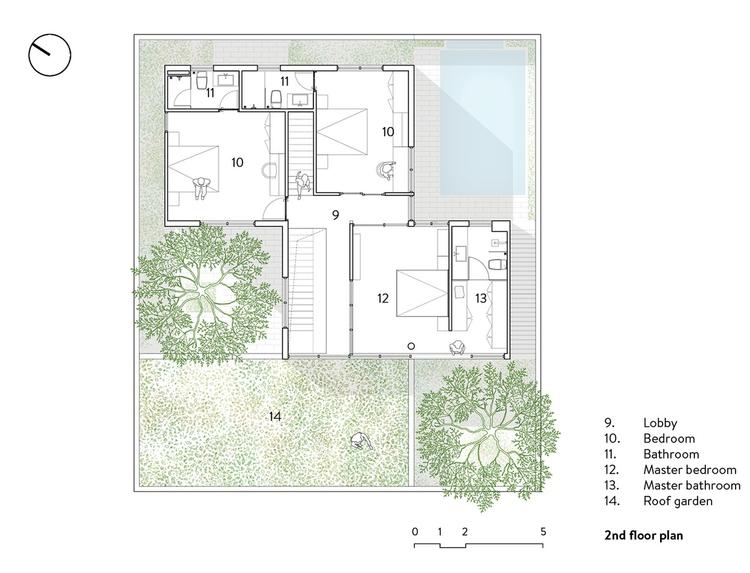 bản vẽ mặt bằng tầng 2