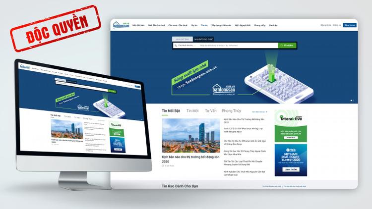 Ảnh giao diện website Batdongsan.com.vn
