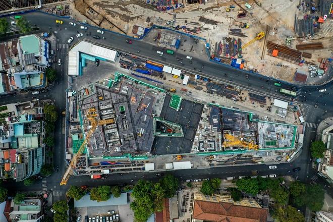 Dự án Khu tứ giác Bến Thành tại quận 1, TP.HCM được bao bọc bởi 4 con đường