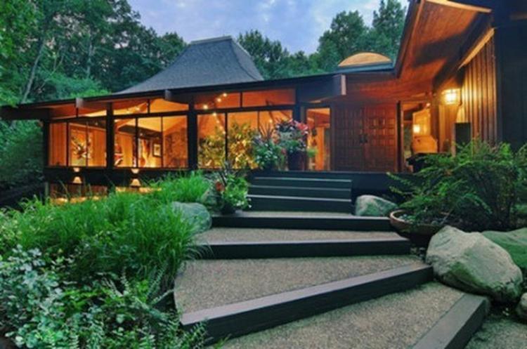 Nhà vườn Nhật Bản cho thấy quan điểm phong thủy nhà ở phải gắn liền với tự nhiên.