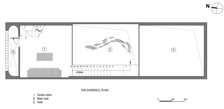 sơ đồ bố trí mặt bằng tầng lửng