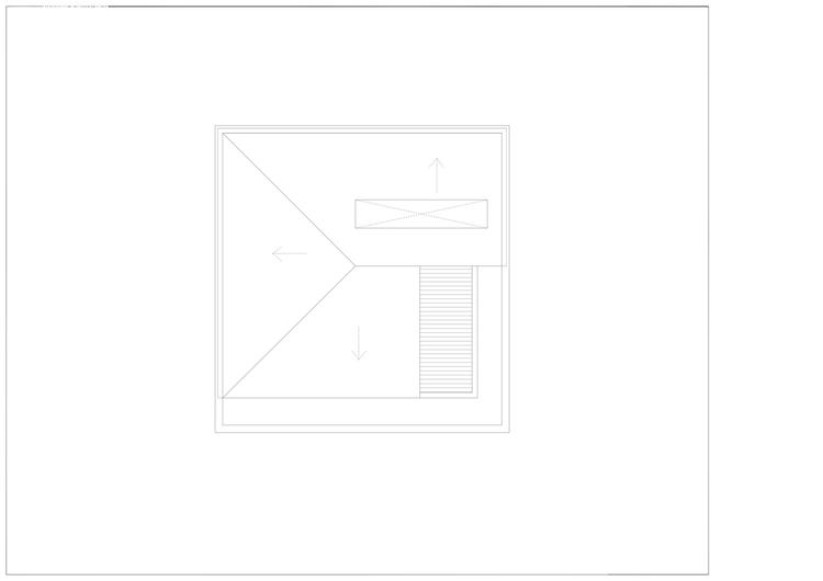 mặt bằng tầng mái