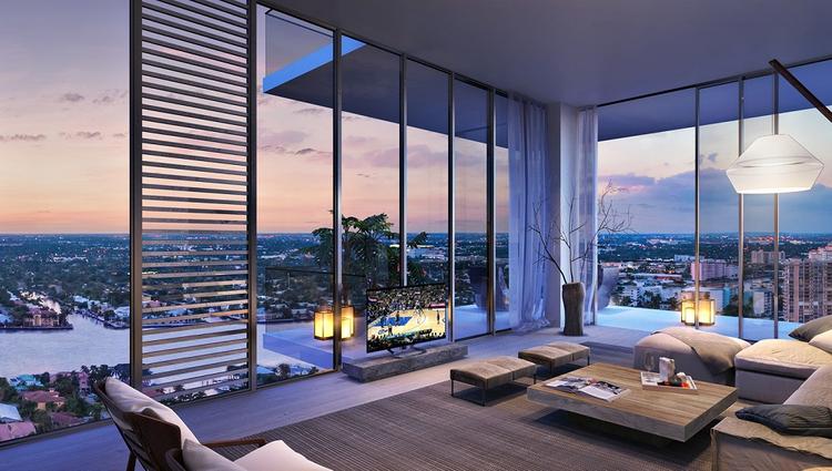 căn hộ Penthouse có view đẹp