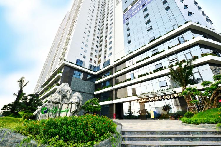 Hình ảnh một tòa nhà cao cấp ở Hà Nội