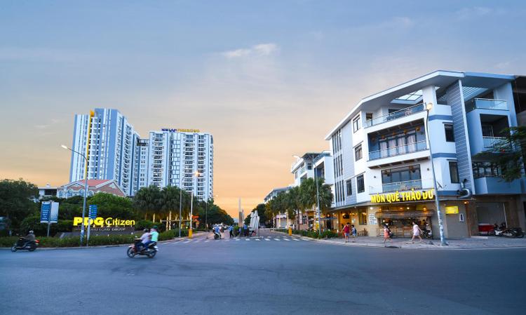 Hình ảnh một khu đô thị triển khai trên khu vực Thủ Đức