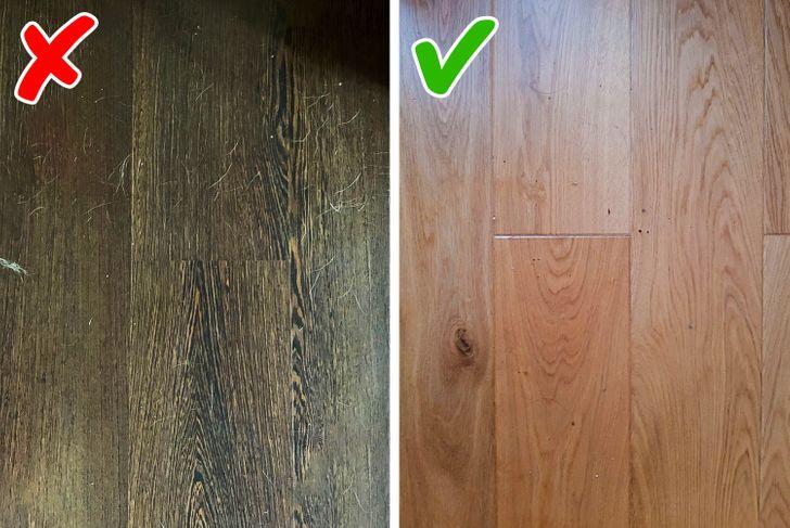 Sàn nhà màu tối