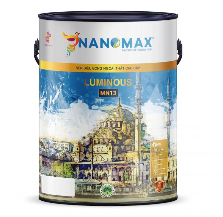 Sơn Luminous Siêu bóng ngoại thất được thử nghiệm có tính năng chống kiềm