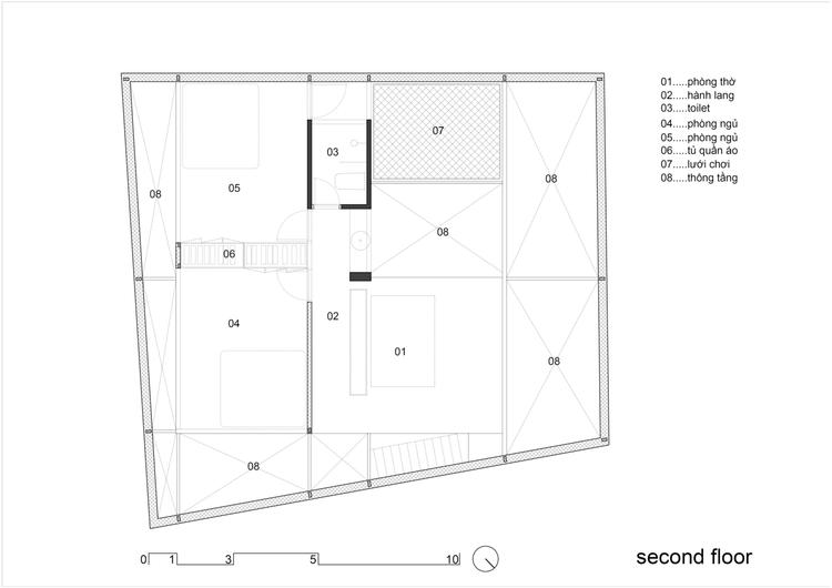 Mặt bằng tầng 2