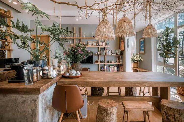 Căn bếp đậm chất tự nhiên