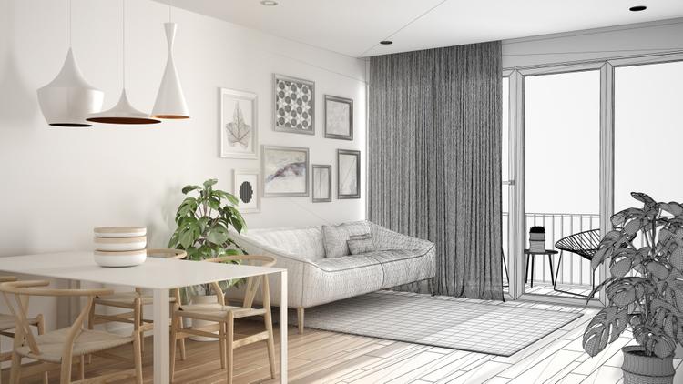 Thiết kế nội thất kiểu Hàn