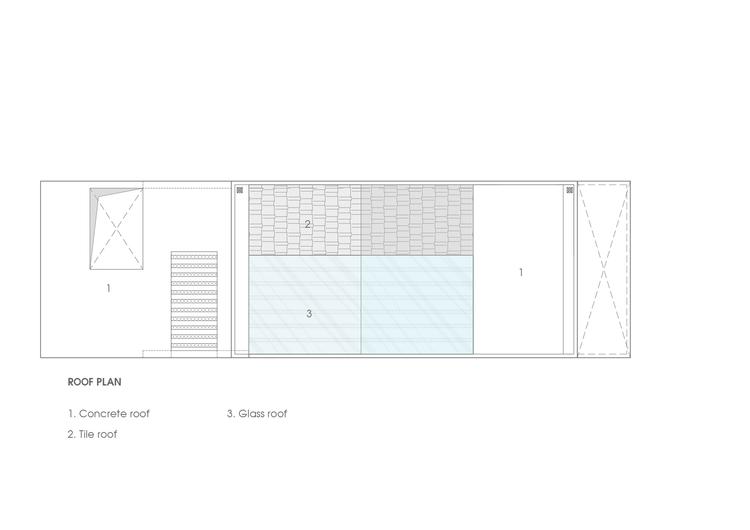sơ đồ bố trí mặt bằng tầng mái