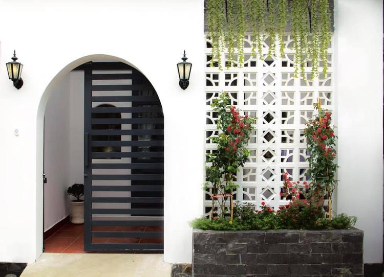 Thiết kế mặt tiền ngôi nhà sau cải tạo