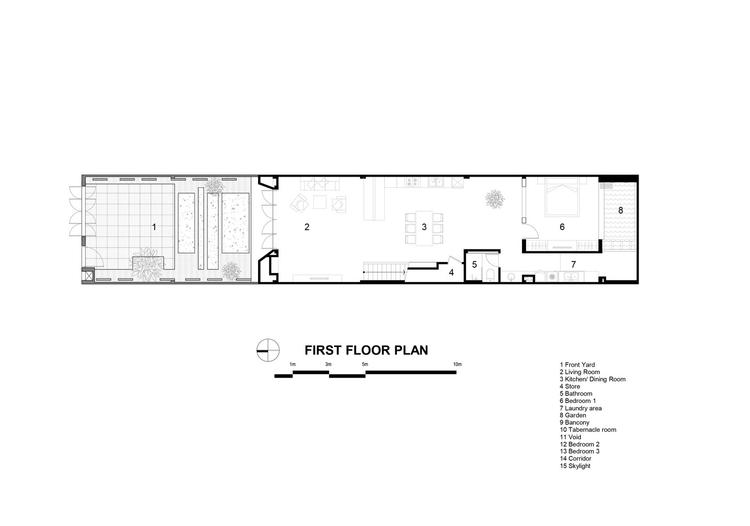 mặt bằng tầng 1