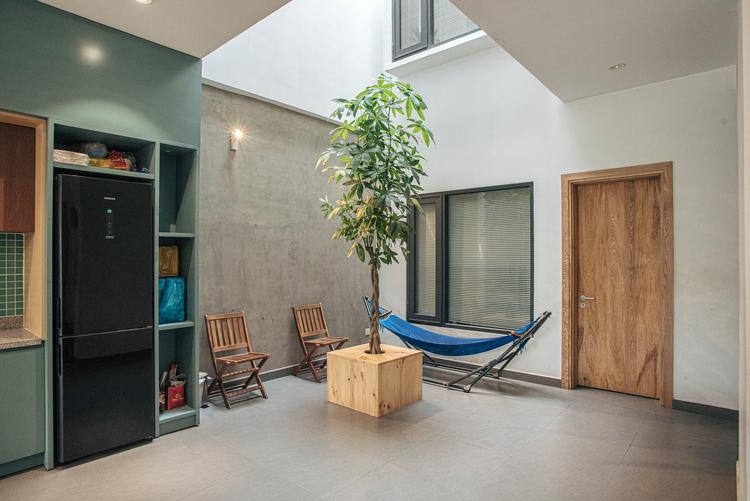 giếng trời trong nhà