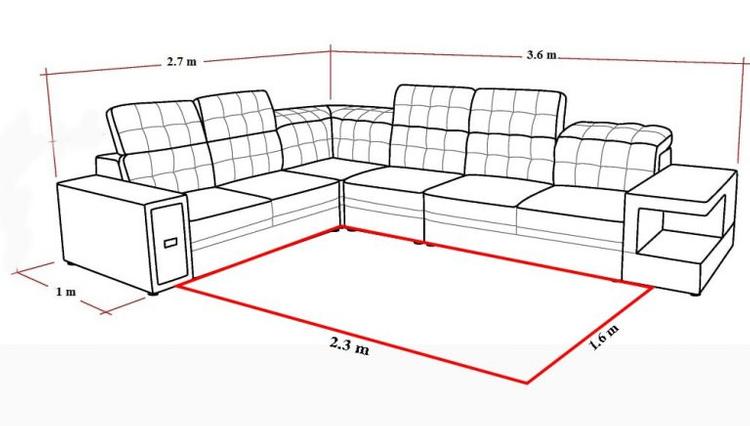 Cách trải thảm phòng khách kiểu lọt lòng
