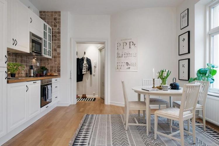 Trải thảm phòng ăn