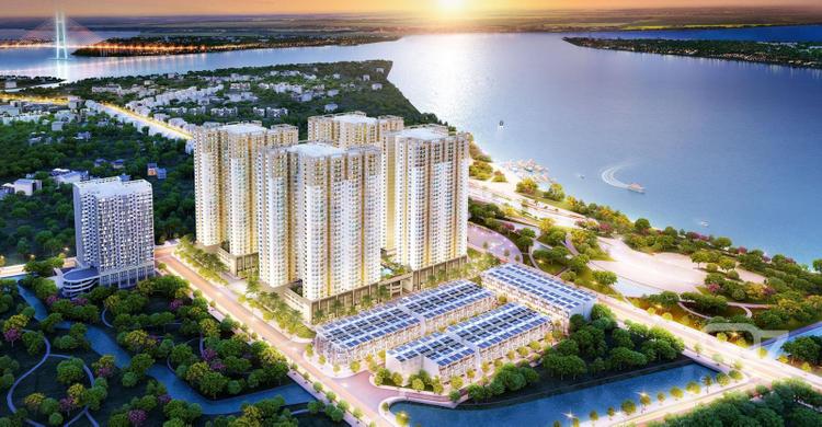 phối cảnh dự án chung cư Sài Gòn Riverside