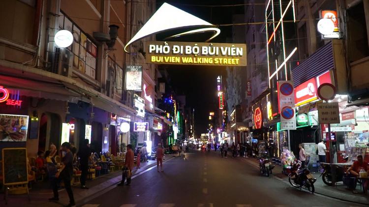 Phố đi bộ Bùi Viện Hồ Chí Minh