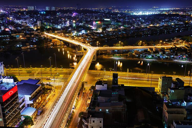 Cầu chữ Y Quận 8 Sài Gòn