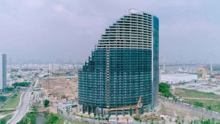 Block B-C dự án Sunshine Diamond River đang hoàn thiện mặt ngoài, chuẩn bị bàn giao