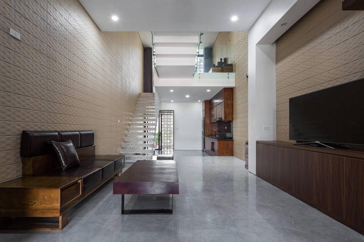 không gian khách - bếp