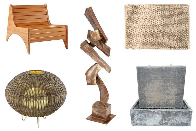 Xu hướng thiết kế sân vườn 2021: Sử dụng đồ hữu cơ