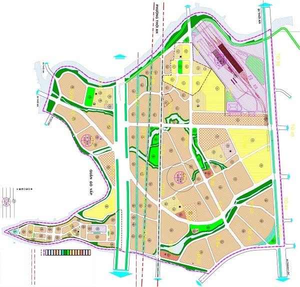 bản đồ quy hoạch khu số 2