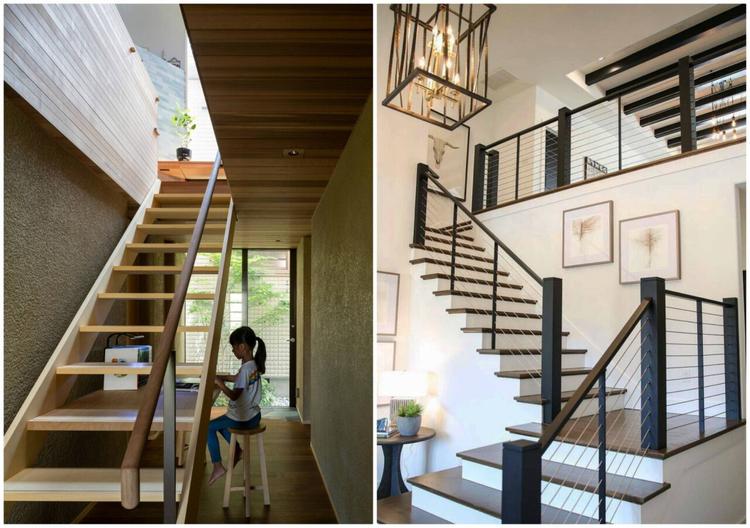 đảm bảo lan can cầu thang cao tối thiểu là 90cm