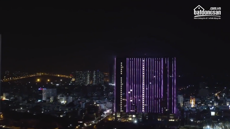 Trình chiếu ánh sáng tại tòa S1 dự án Sunshine City Sài Gòn