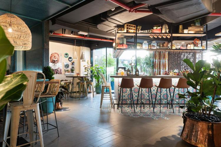 Thiết kế quán cafe theo phong cách chiết trung
