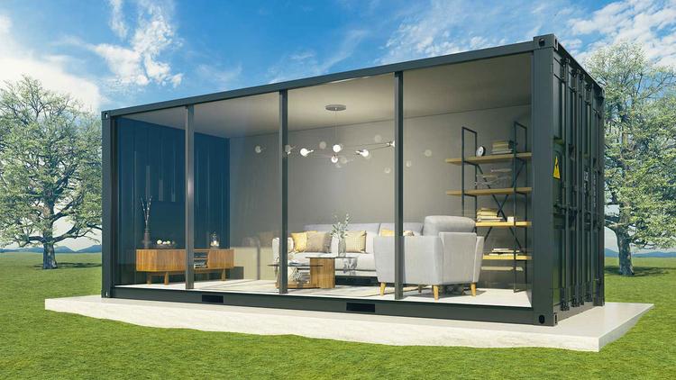 căn nhà container 40 feet 