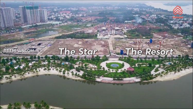 The Beverly gồm 2 tiểu phân khu là The Star và The Resort