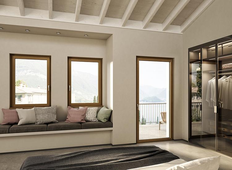  Cửa sổ khung gỗ bọc kính 1 cánh 