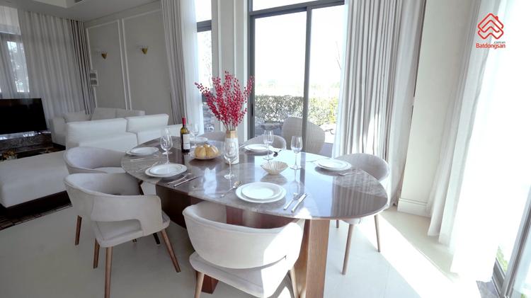 Phòng khách biệt thự mẫu The Bliss của dự án iD Junction