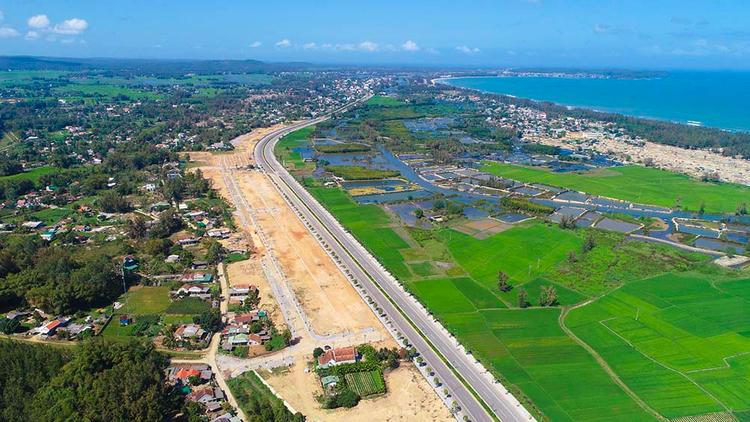 Đất nền ven biển Quảng Ngãi với mức giá khá hợp lý so với các khu vực cùng tiềm năng