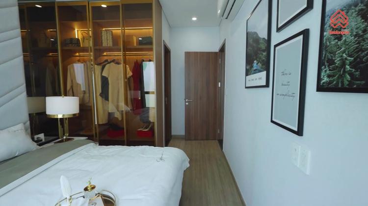 Phòng ngủ căn hộ mẫu Happy One Central