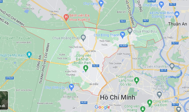 Với bản đồ ranh giới huyện Hóc Môn được cập nhật đầy đủ thông tin, bạn sẽ dễ dàng tìm được địa điểm mà mình muốn, từ những cửa hàng ăn uống đến các điểm du lịch nổi tiếng, giờ đây không còn khó khăn nữa.