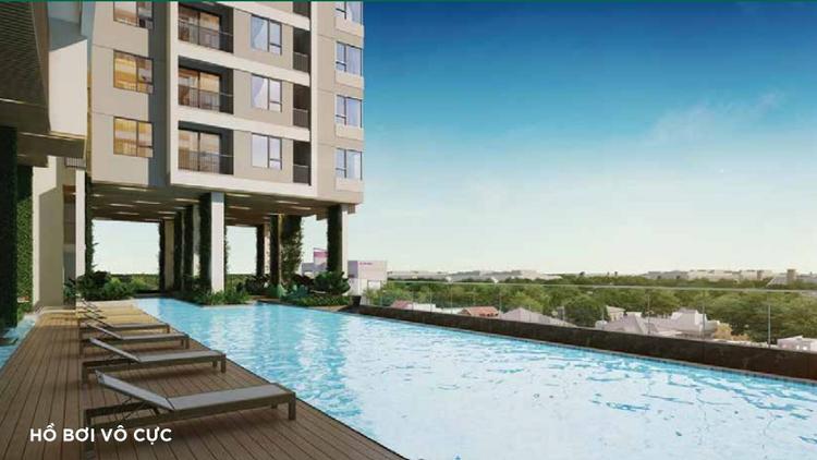 Hồ bơi vô cực The Emerald Golf View