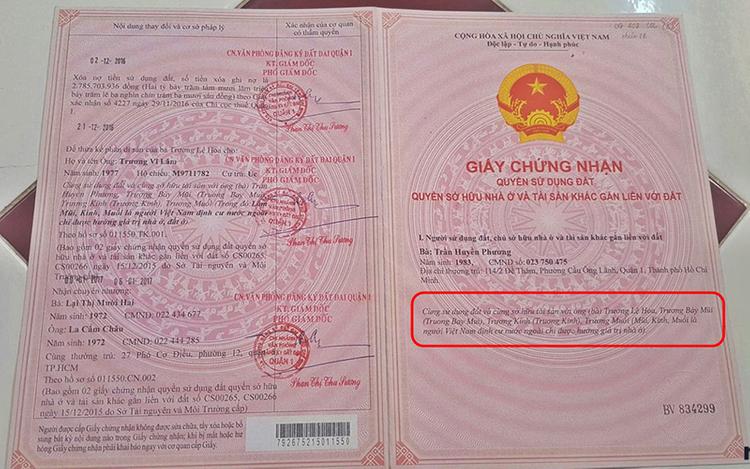  Sổ hồng chung và sổ hồng riêng có những khác biệt nhất định