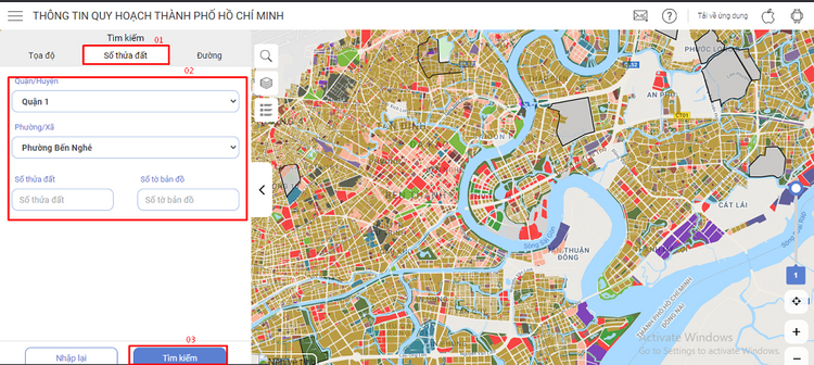 Cách tra cứu thông tin thửa đất online