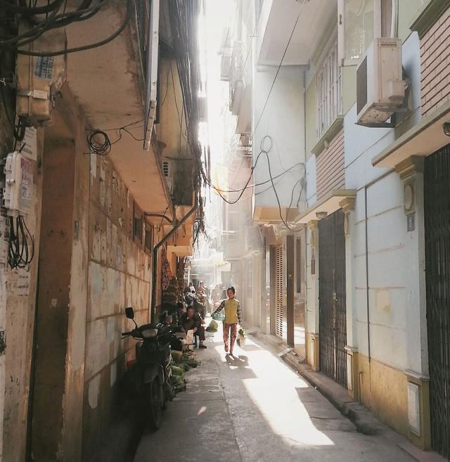 hình ảnh nhà riêng trong ngõ nhỏ Hà Nội