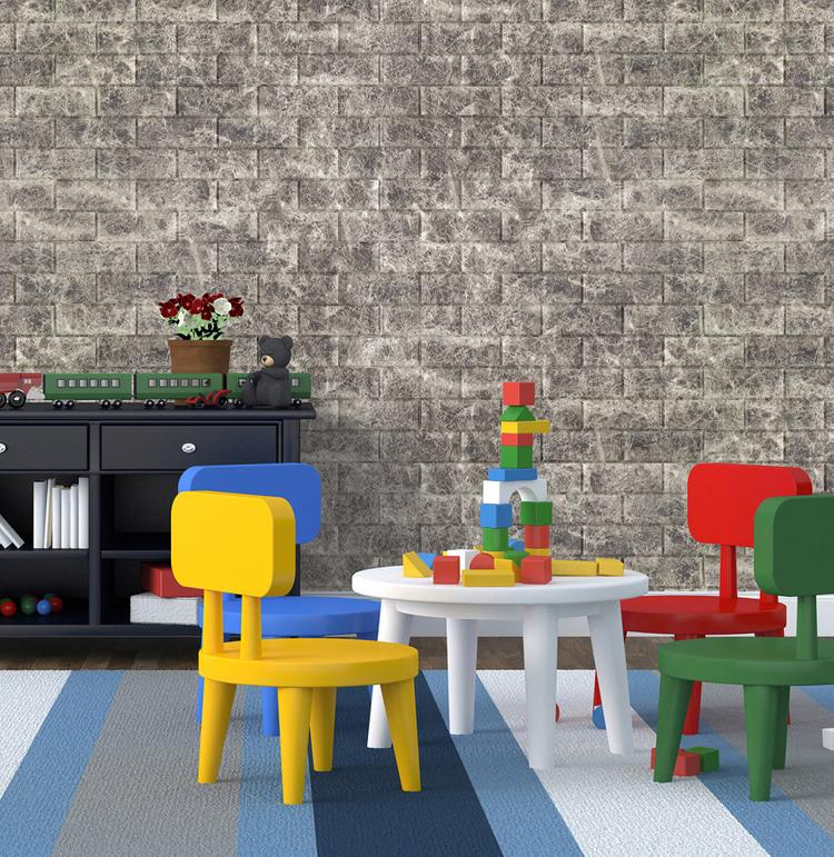 xốp dán tường giả đá