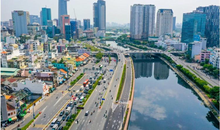 hình ảnh toàn cảnh quận 1 TP.HCM