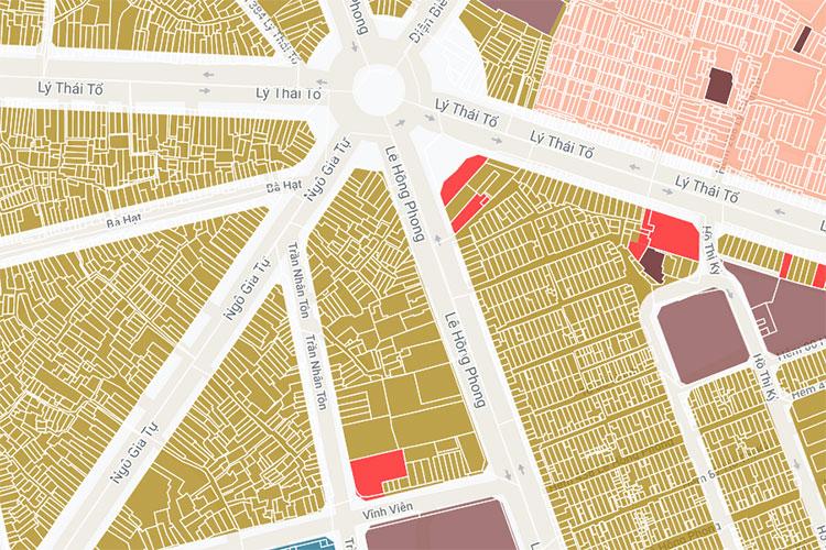 Quy hoạch không gian đô thị quận 10