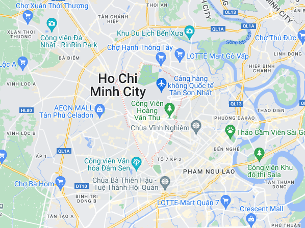 Bản đồ giao thông quận Tân Bình