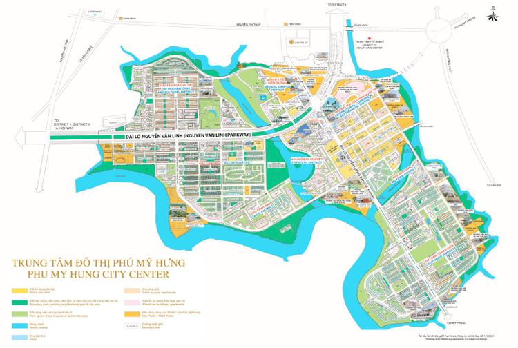 Quy hoạch Phú Mỹ Hưng Quận 7