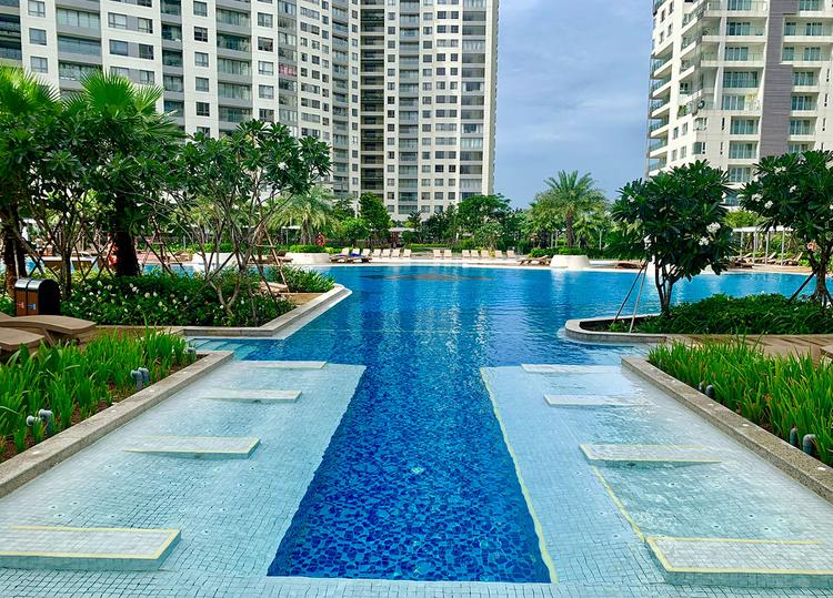 Khuôn viên dự án Diamond Island