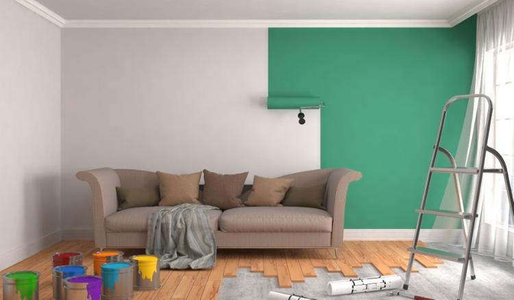  Sơn lại tường là cách làm mới ngôi nhà hiệu quả