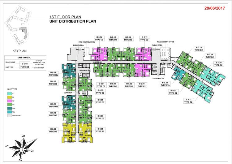  Mặt Bằng Block B – Khu Emerald Celadon City Tân Phú