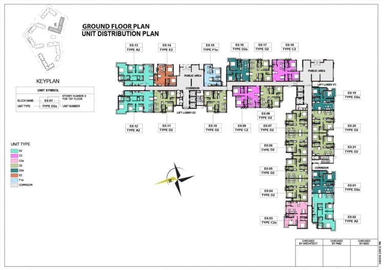  Mặt Bằng Block E – Khu Emerald Celadon City Tân Phú